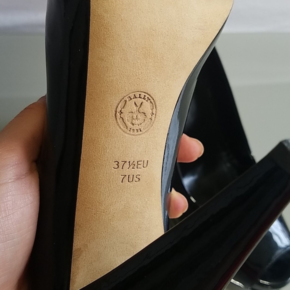 Bally Patent Leather Peep-Toe Pumps - Picture 5 of 14
